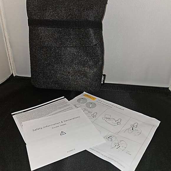 Jabra Evolve 30 II 3.5mm/USB-A MS Mono Wired On-Ear Headset ~ NEW ~ UNUSED - Picture 3 of 3